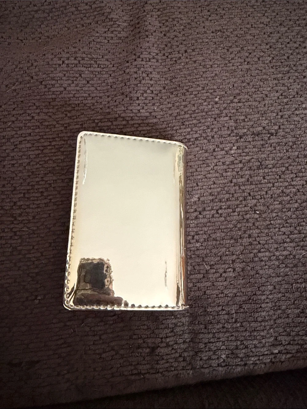 Michael Kors Metallic Gold Compact Card Case